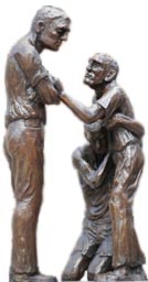 sculpture_white 'Reconciliation' Sculpture