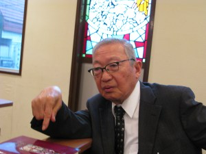 Rev. Sekita during our 2012 meeting