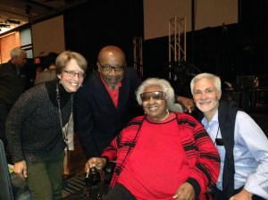 With John and Vera Mae Perkins.