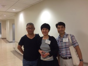 From left: Hongtao, Yuko, Jongho