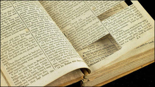 bible torn apart